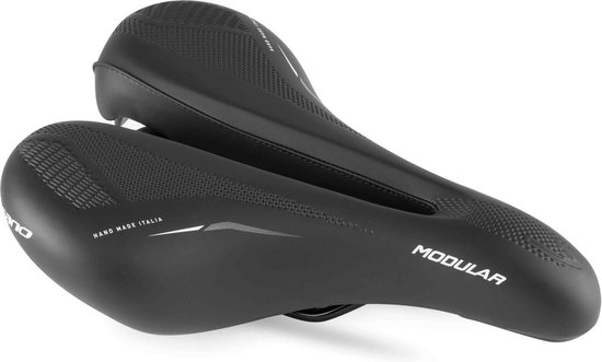 Fietszadel Selle Bassano Modular CT Lengte: 270mm Breedte: 180-240mm - zwart van Selle Bassano