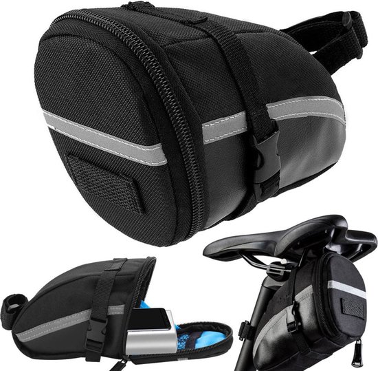 Fietszadeltas waterdichte fietstas van Deuter