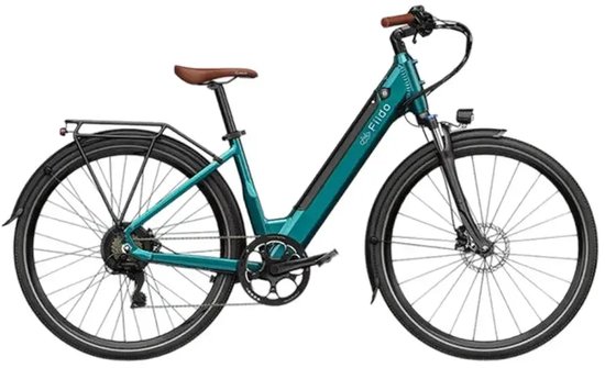 Fiido C11 Pro - Elektrische Stadsfiets - Groen - Tot 104 km Actieradius - Koppelsensor - Hydraulische Schijfremmen - Lage Instap