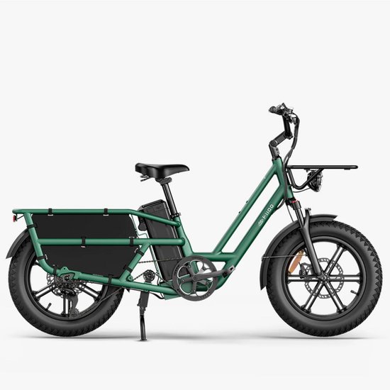 Fiido T2 2025 - Elektrische Longtail Bakfiets - Bosgroen