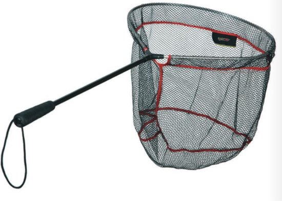 Fil Landing Net 9145 - Handzaam Schepnet - 40x50cm (BxL) - 115cm totaallengte - Praktisch Landingsnet - Karper & Witvis Schepnet - Vissen van Fil