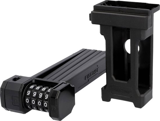 FISCHER FAHRRAD PROTEC FN85 Vouwslot Zwart van Fischer