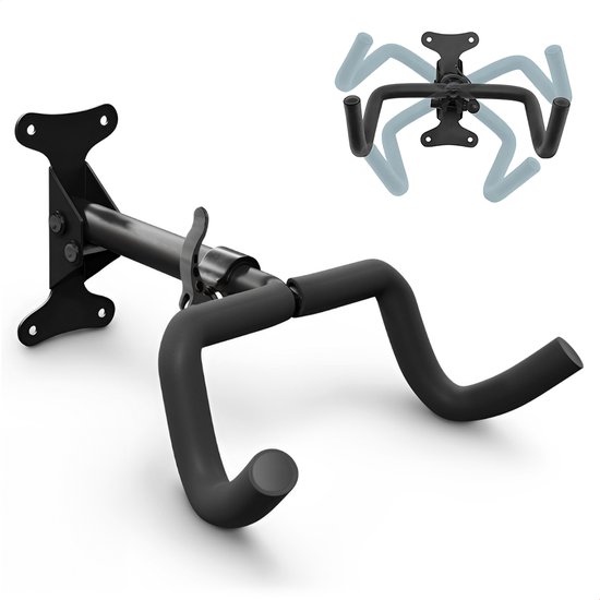 FitFusionHome Fiets Ophangsysteem - Ophangbeugel- Opbergbeugel - Muurbeugel voor Fietsen - Verstelbaar - Fiets Ophangrek - Fietshaak - Fietsbeugel van Merkloos