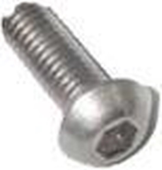 FIXX-MEER bouten inbus laagbolkop M6x40 12 stuks van Merkloos
