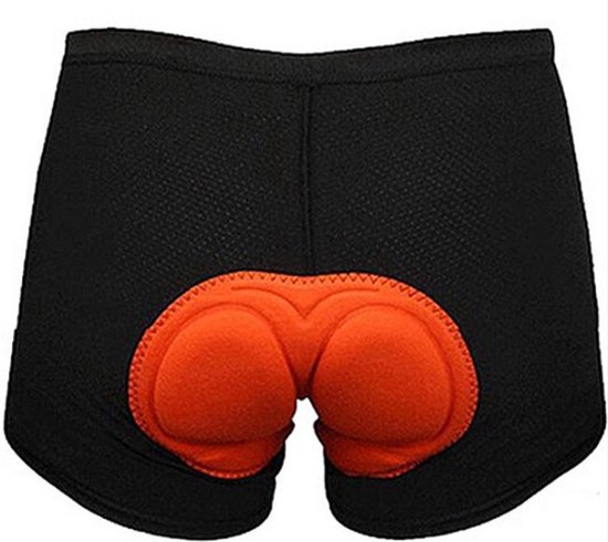 *** Flash Fietsbroek - Zeembroekje - Fiets ondergoed - Met zeem - XxXL - Valt klein - Unisex - Onderbroek voor fietsen - Fietsshort - Bilpijn bij fietsen - van Heble® ***
