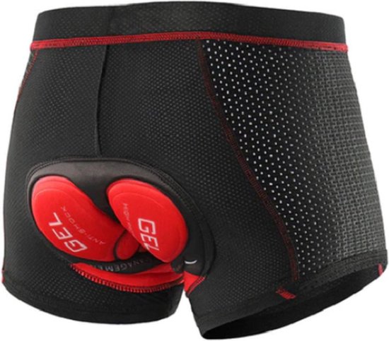 *** Flash Fietsonderbroek L - Met Gel Comfort+ - Extra Zacht Zitten Zadel - Fietsondergoed - van Heble®*** van Merkloos