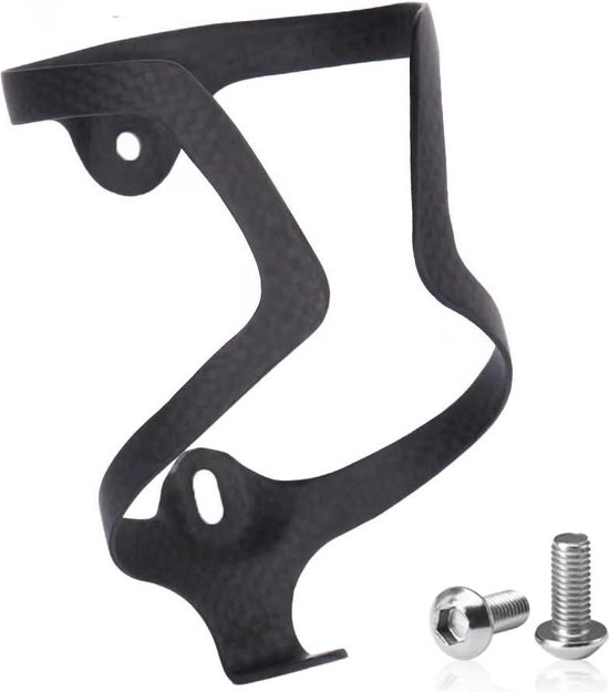 Flessenhouder houder voor fiets - ultralicht koolstofvezel - racefietsen en mountainbikes - MATTE-01 van Velmia