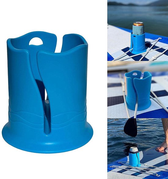 Flessenhouder voor surfboards — waterflessen rek - Siliconen drankhouder — Surftoebehoren voor buiten — Antislip flessenbeugel — Draagbaar, universeel bevestigingssysteem