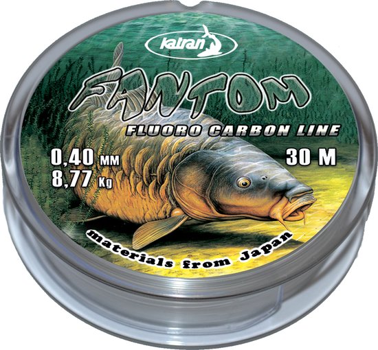 Fluorocarbon 100% FANTOM 0.40 mm 30 m van Asso