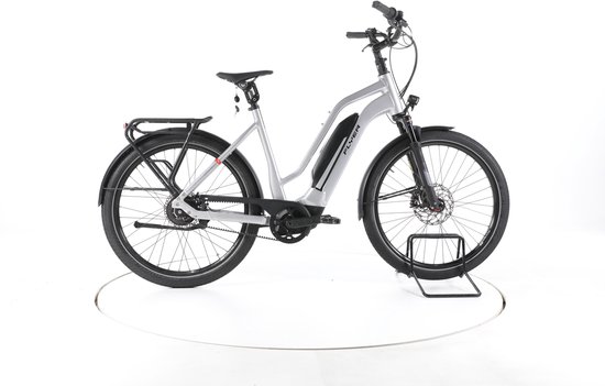 FLYER Upstreet3 7.23 Elektrische citybike Panasonic Accu 750Wh 27,5" zilver Pro