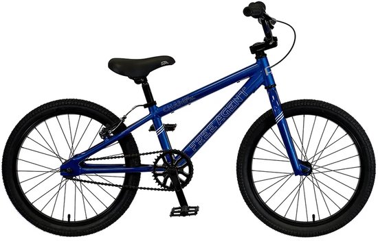 Free Agent Bike Champ Alloy Chrome Blue van Free Agent