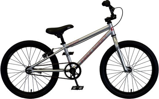 Free Agent Champ BMX - pumptrack fiets - zilver - 5 t/m 9 jaar van Free Agent