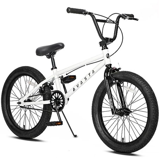 Freestyle 20 Inch BMX Fiets voor Jeugd - Geschikt voor Jongens en Meisjes van 6 tot 14 Jaar - Inclusief 4 Pegs en Diverse Kleuren van Multibrand