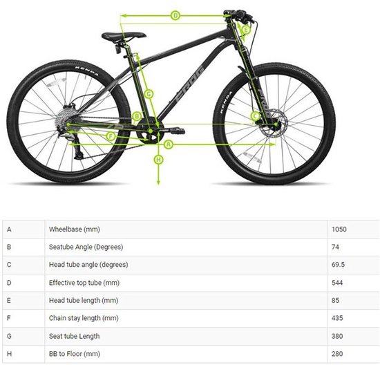 Frog Bikes 69 26´´ Mountainbike Rood van Frog Bikes