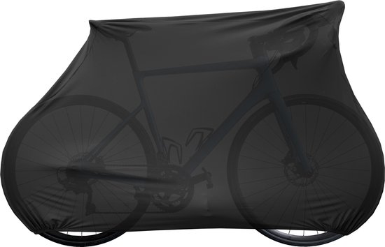 FULL fietssok van DS COVERS – Indoor – Stofvrij – Ademend – Stretch fit – Universeel MTB of Racefiets – Zwart van DS COVERS