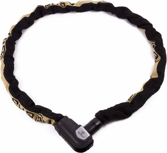GAD Kettingslot - Art Keurmerk - Zwart - 10 x 1700 mm - Krasbestendige Hoes van GAD
