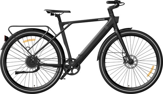 Galaxy S900 Elektrische Fiets 28 inch - 360Wh Samsung Accu - Tot 100 km Actieradius - JDX Carbon Riemaandrijving - ZOOM Hydraulische Schijfremmen - Lichtgewicht Aluminium Frame - Torque Sensor-zwart