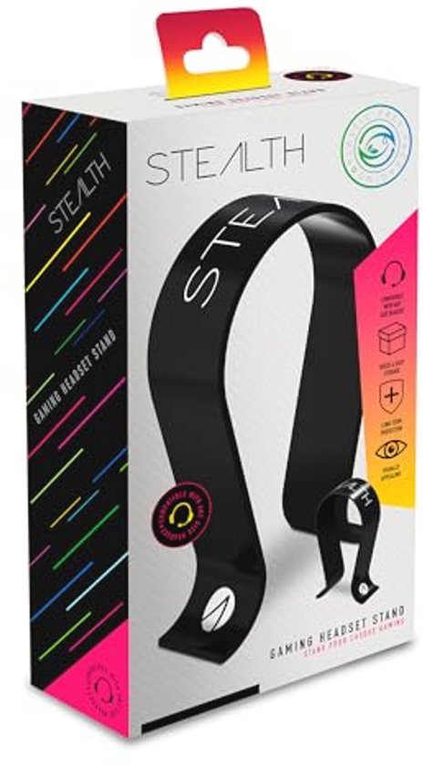 Gaming Headset Stand Zwart voor PS4 van Merkloos