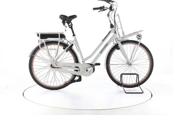 Gazelle Miss Grace C7+ Elektrische citybike Bosch Accu 500Wh 28" wit Pro