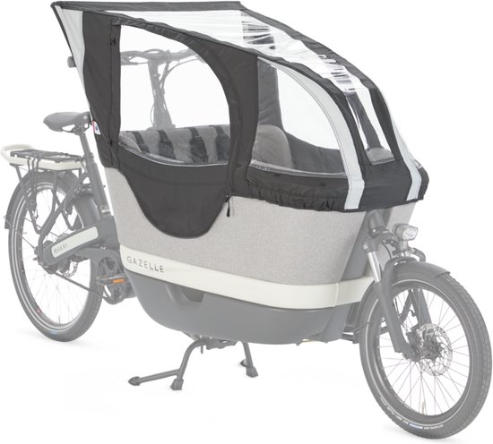 Gazelle Regenhoes tbv. Makki Bakfiets - Zwart van Gazelle