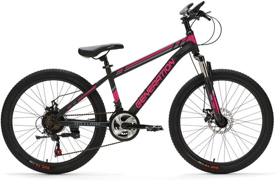 Generation Baturo mountainbike 24 inch - Roze van Nakitano
