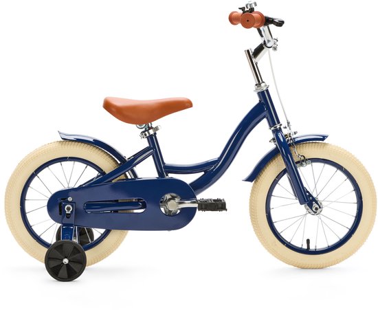 Generation Blanco 14 inch Donkerblauw – Kinderfiets van Merkloos