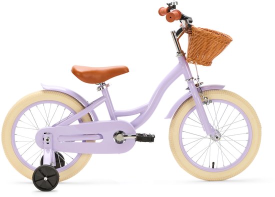 Generation Blanco 16 Inch Lila - Kinderfiets met Mandje van Generation Blanco