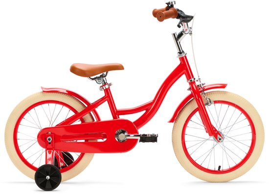 Generation Blanco 16 inch Rood – Kinderfiets van Merkloos