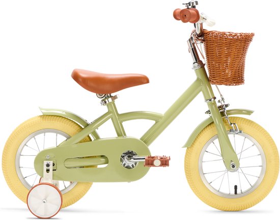Generation Classic 12 inch Olijfgroen – Kinderfiets van Generation