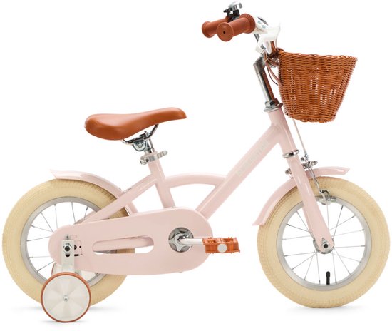 Generation Classic 12 inch Roze – Kinderfiets met Mandje van Merkloos