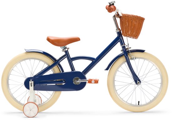 Generation Classic 18 inch Blauw - Kinderfiets met Mandje van Generation