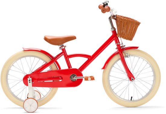 Generation Classic 18 inch Rood – Kinderfiets met Mandje
