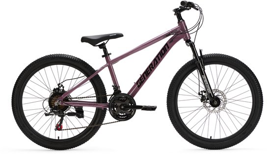 Generation GT100 24 inch Paars - Kinderfiets