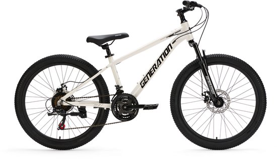 Generation GT100 24 inch Wit - Kinderfiets van Merkloos