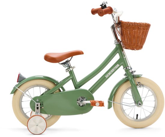 Generation Hip 12 inch Groen - Kinderfiets van Popal