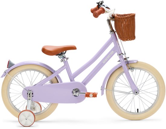 Generation Hip 16 inch Paars – Kinderfiets - Voor kinderen van 4 tot 6 jaar van Merkloos