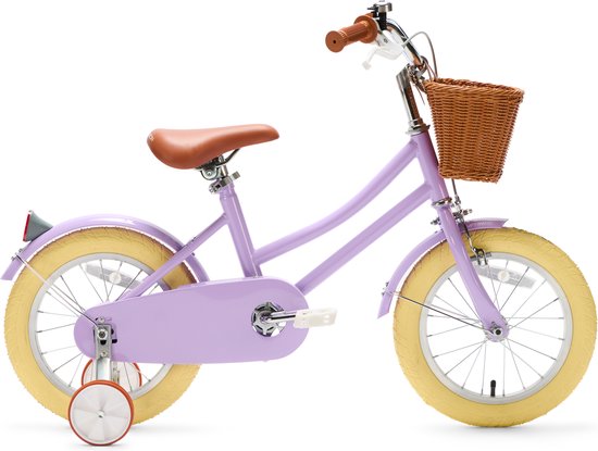 Generation Hip Kinderfiets 14 inch - Paars - Fiets voor kinderen van 3 tot 5 jaar van Generation Hip