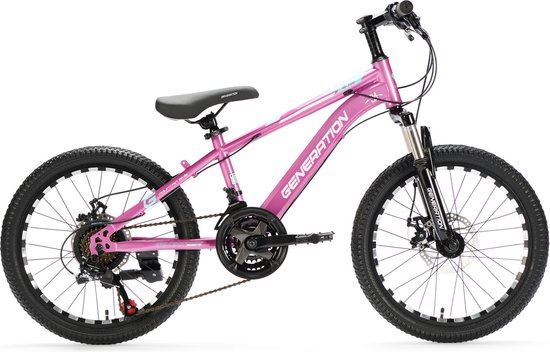 Generation M-760 mountainbike 20 inch - Roze van Merkloos