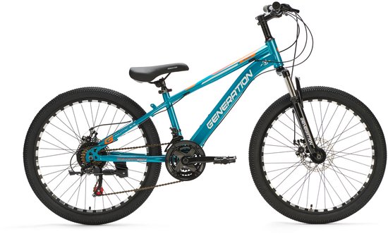 Generation M-760 mountainbike 24 inch – Lichtblauw van Merkloos