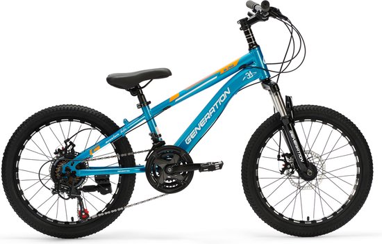 Generation M-760 moutainbike 20 inch - LichtBlauw van Generation