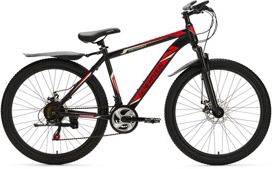 Generation Mountainbike 26 inch Rood/Zwart - Spatborden van Generation
