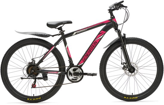 Generation Mountainbike 26 inch Roze/Zwart - Spatborden van Generation
