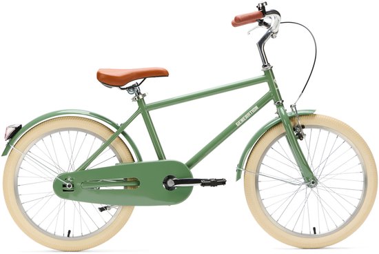 Generation Pure 20 inch Groen - Kinderfiets van Popal