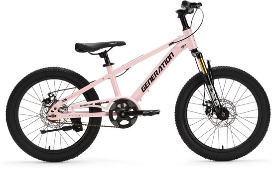 Generation X6 20 inch Roze - Kinderfiets van B'twin