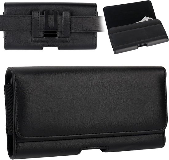 Geschikt voor mobiele telefoon voor iPhone 16 pro Max, 15 14 13 12 11 pro Max, magneetsluiting, telefoonholster met ID-kaarthouder tas, mobiele telefoon riem geschikt voor Samsung Galaxy S24, S23, S22,