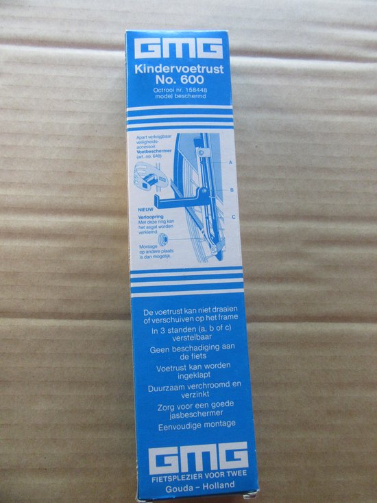 GMG Kindervoetrust No600 van GMG