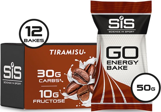 GO Energy Bake (12x50g) Tiramisu