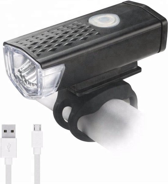 Go Go Gadget - Fietslamp - 400 lumen - USB-kabel - Voorlamp - Zwart