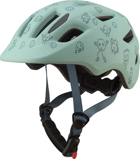 GO-OFF FIRST Kinderhelm - Extra Veilige Fietshelm voor Kinderen - Voor Fietsen en Skaten - Kind vriendelijke Jongens en Meisjes Helm van 1 - 4 Jaar - Grijs / Blauw - Maat XS van GO-OFF FIRST