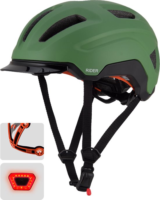 GO-OFF RIDER smart mat olijfgroen maat M van Merkloos